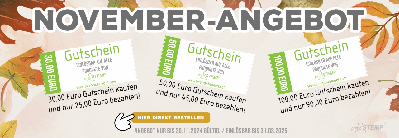 November Angebot